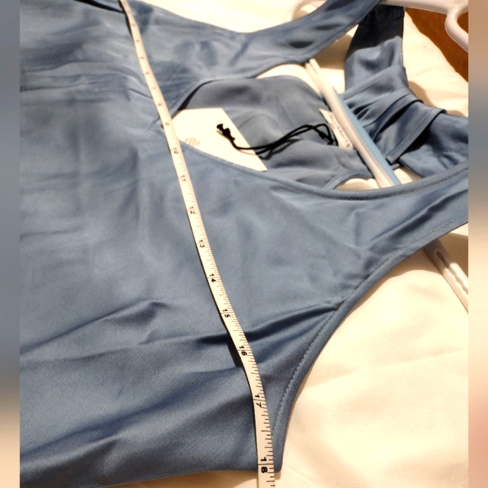 NWT🔥$335 Chloe Kristyn's Sleek "New Blue" Nina Sleeveless Dress 🤩 Sz Sm - Picture 5 of 13